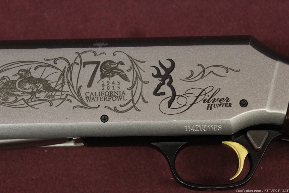 Browning Silver 20 ga California Waterfowl 1945-2015 70th Anniversay 1of70 -img-13