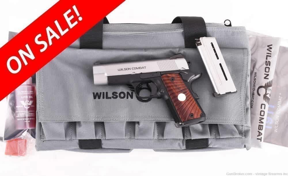 Wilson Combat 9mm - SENTINEL XL, VFI SIGNATURE, STAINLESS, COCOBOLO-img-0