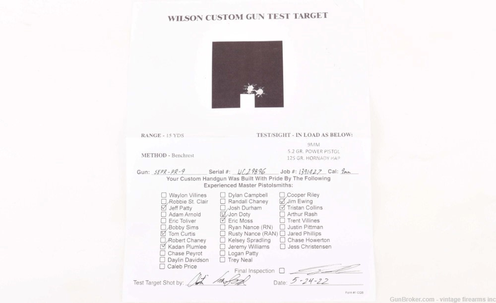 Wilson Combat 9mm - SENTINEL PROFESSIONAL, VFI SIGNATURE, LIGHTWEIGHT-img-17