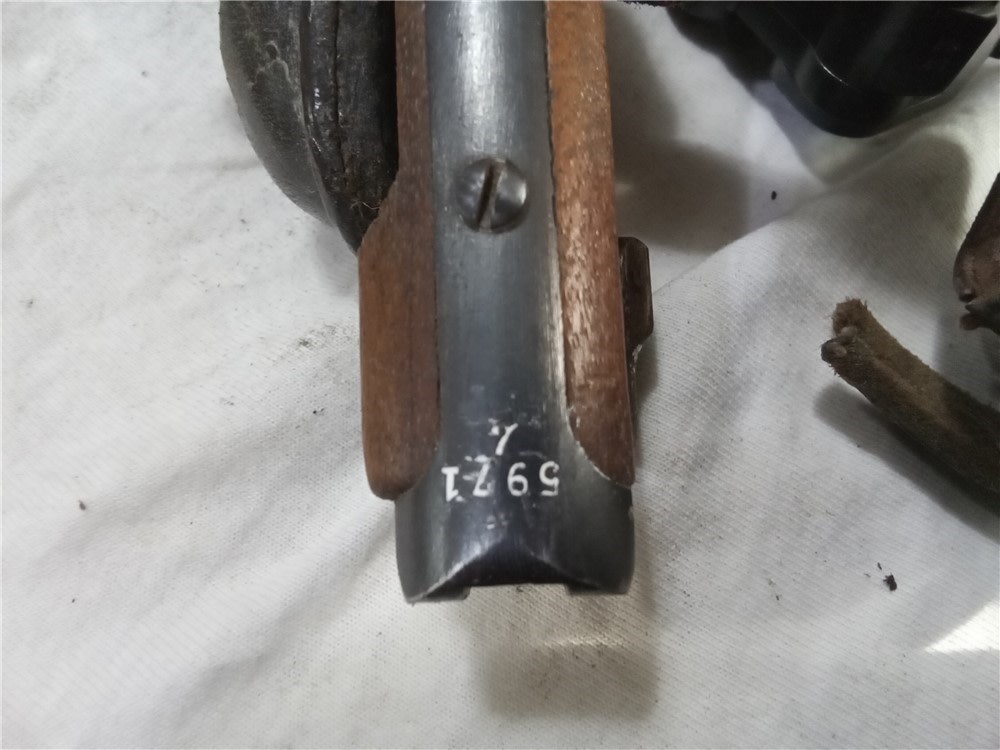 1914 dated DWM Artillery-WW2 German Luger-9mm w/drum mag32 shot-img-46