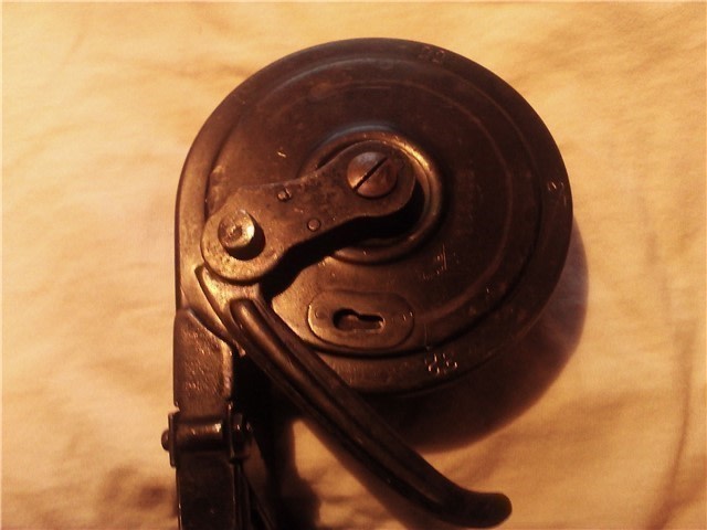 1914 dated DWM Artillery-WW2 German Luger-9mm w/drum mag32 shot-img-9