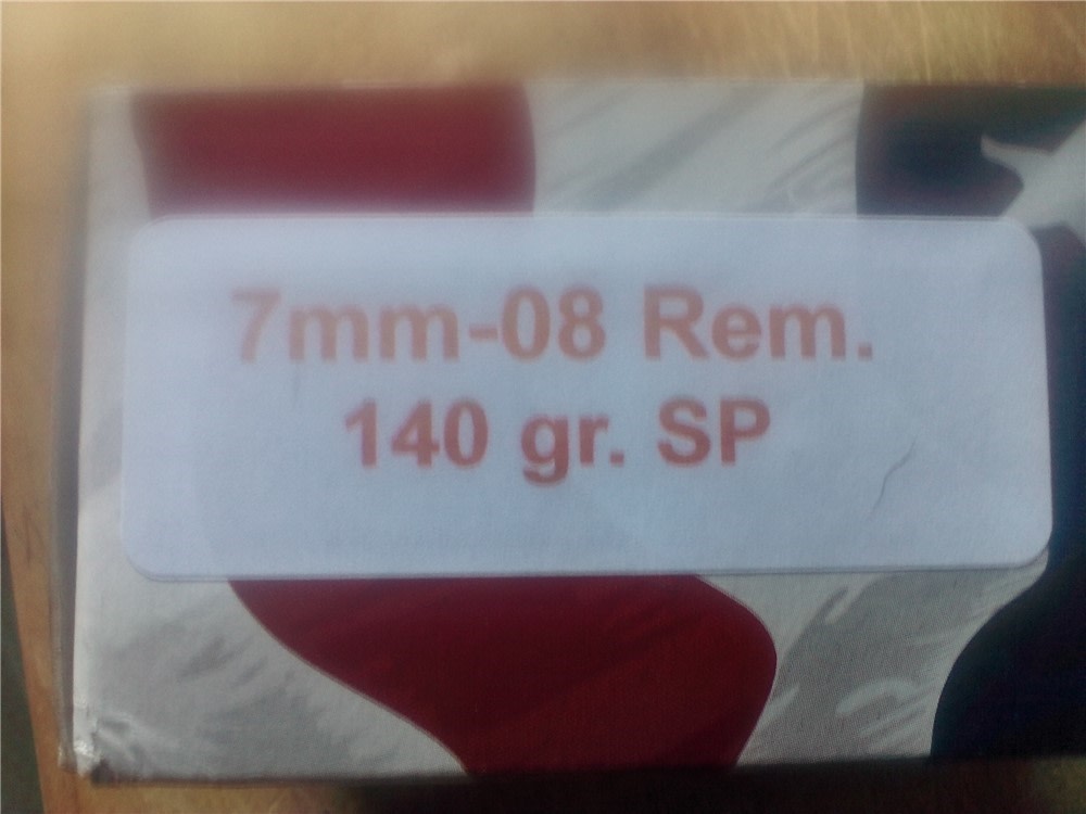 7mm-08 Rem. 140 gr. Soft point-ammo-remanufactured-img-2