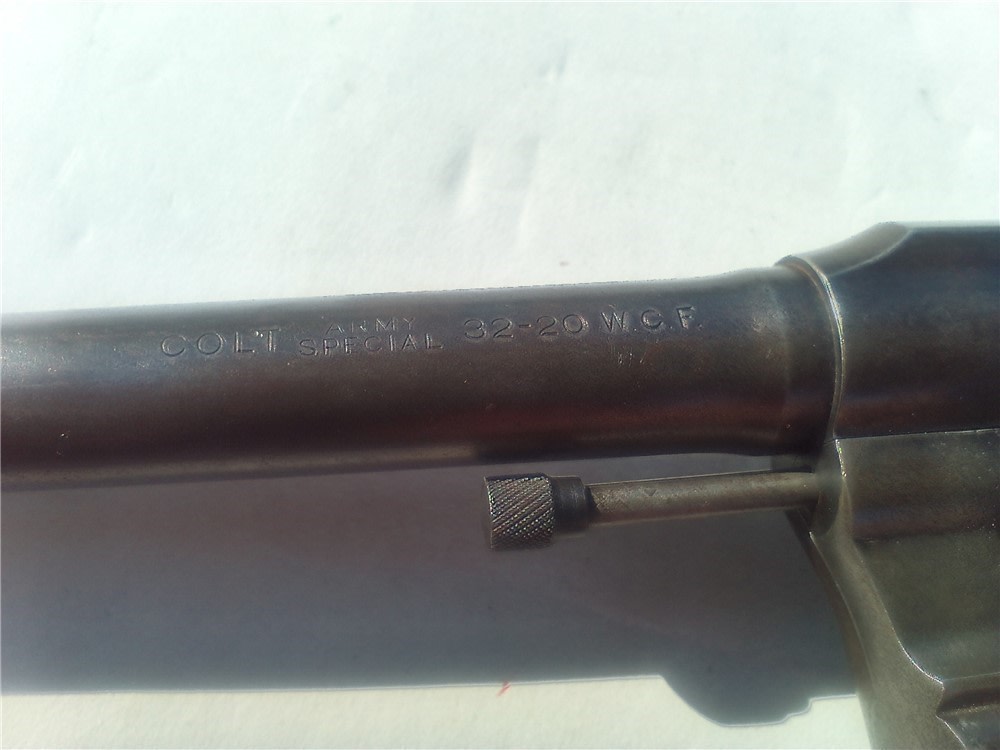 Colt 32-20 cal. 6 shot revolver w/stag grips-img-17