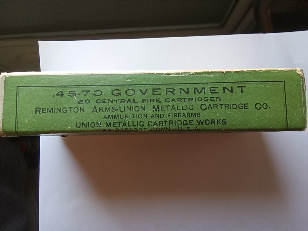 VINTAGE REMINGTON-UMC 45-70 BLACK POWDER 405 GR. AMMO-img-7