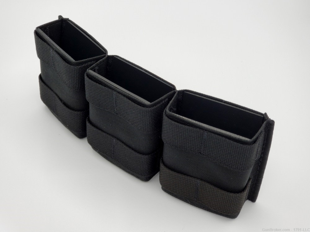 ESSTAC 5.56 Triple KYWI Shorty AR15 Magazine Pouch - Black-img-0