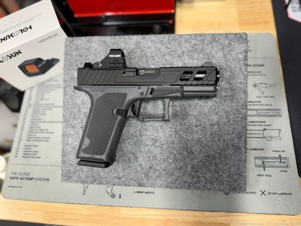 LW & Alpha G23 40S&W OEM & 9mm, HE507K-GR X2 w/ Co-Wit Day-Nite Irons-img-5