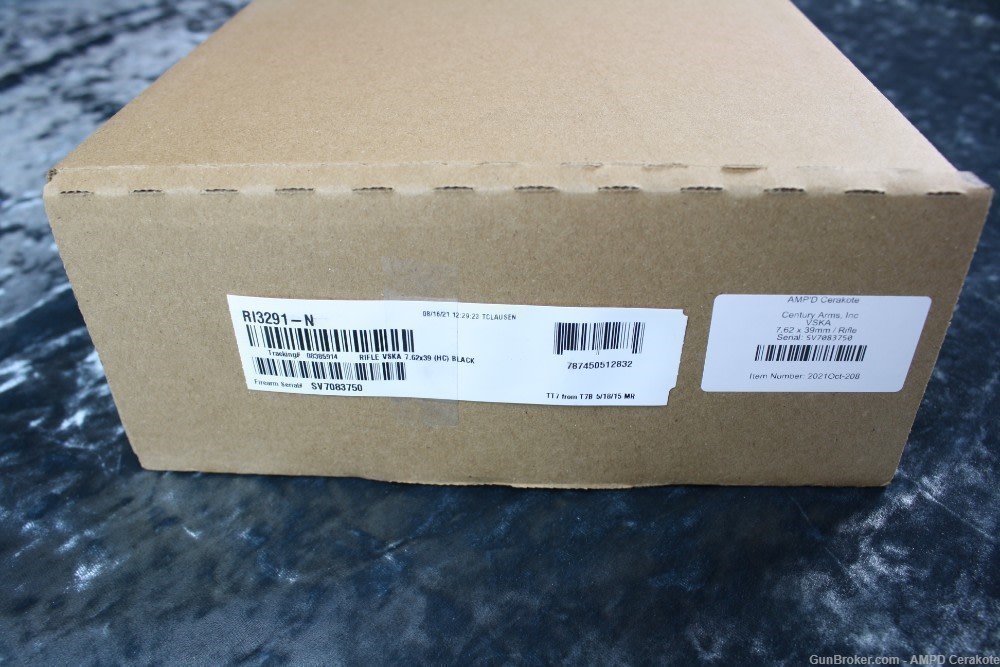 Century Arms VSKA 7.62x39 30rd AK Custom Cerakote Magpul FDE NEW-img-20