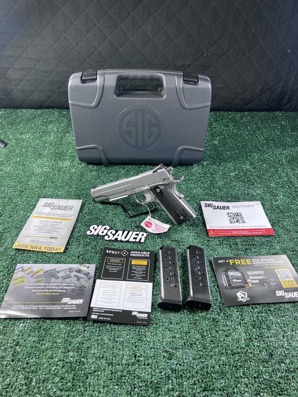 SIG SAUER 1911 45ACP STAINLESS 5" 1911R-45-SSS-CA-img-20