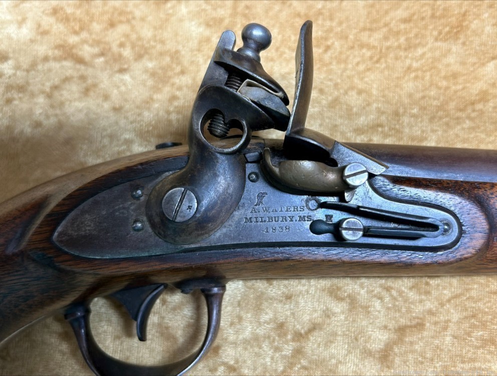 US. CONTRACT 1836  FLINT LOCK PISTOL-img-3