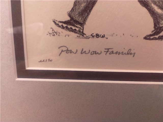 Charles Banks Wilson "Pow Wow Family"-img-2
