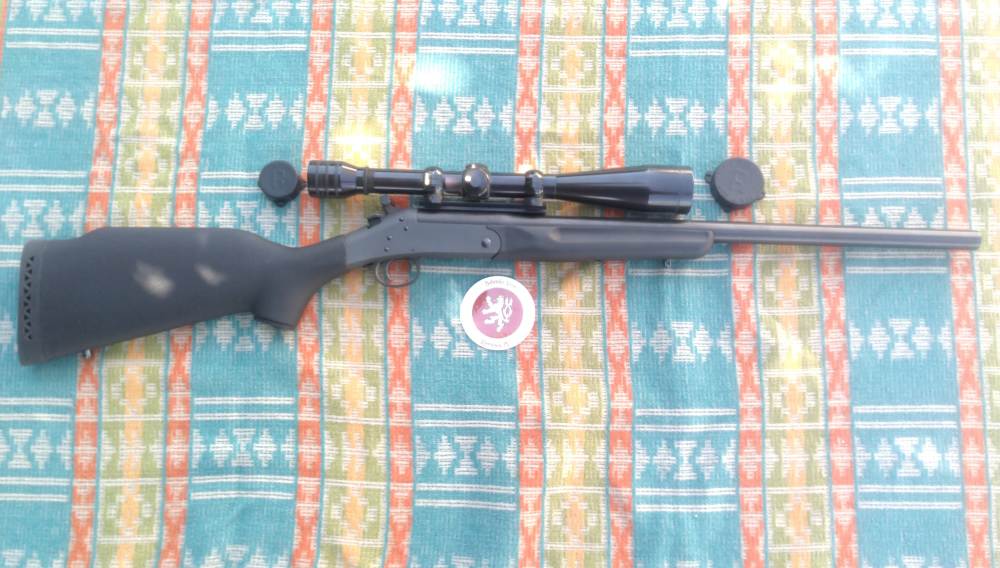 New England Firearms Sportster 17HMR w/ Redfield Fixed 12X optic-img-0