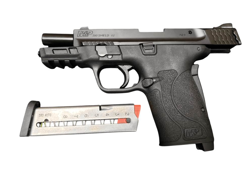 Smith & Wesson 180023 M&P Shield EZ 380 ACP 3.68" 8+1 Black-img-2
