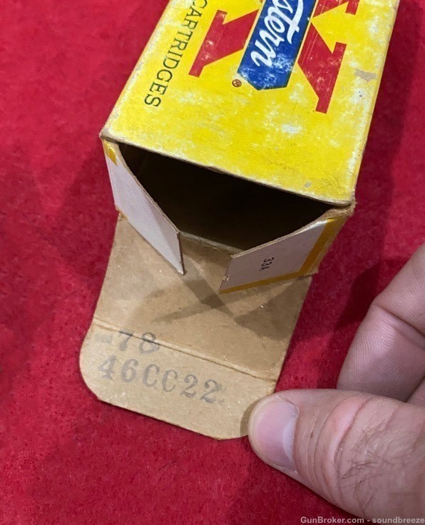 Vintage 1969 Full Box of Winchester Western .30 Luger Ammunition -img-6