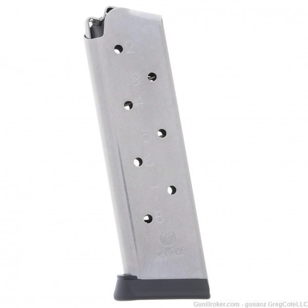 Metalform 1911 Government 8 RD Pro Follower Stainless * 45.746-img-0