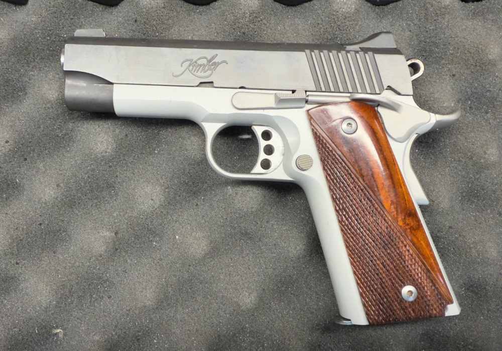 Kimber Pro Carry II – .45 ACP – Two-Tone w/ Rosewood Grips – Box Included-img-2