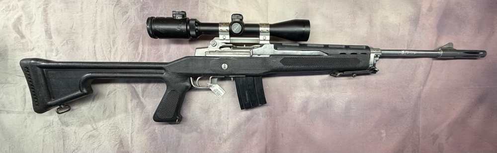 Ruger Mini-14 – Stainless, Scope Included – Great Condition-img-0