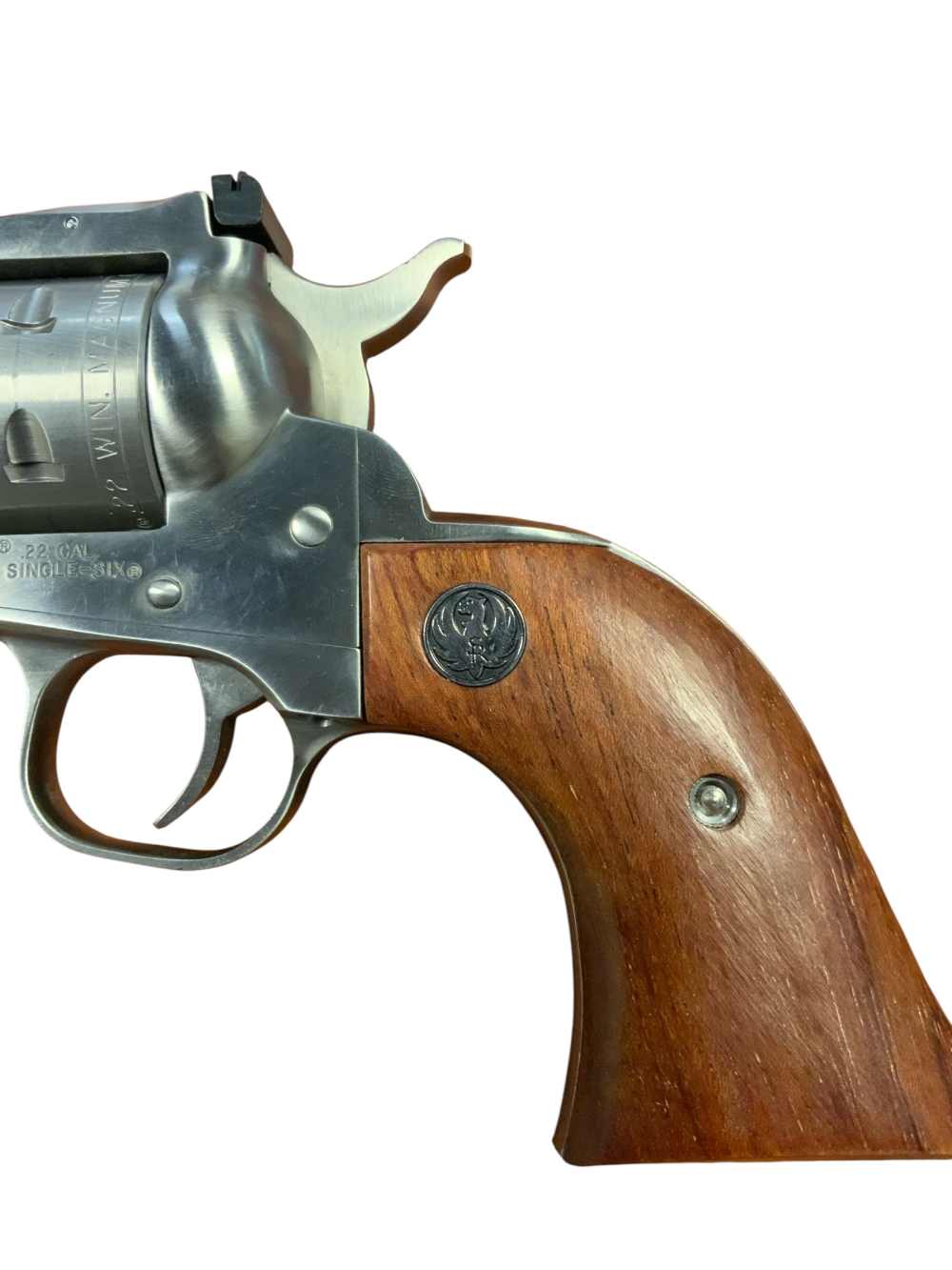 Ruger New Model Single-Six, 22lr, 22wmr 5.5" barrel Very Good!!-img-5