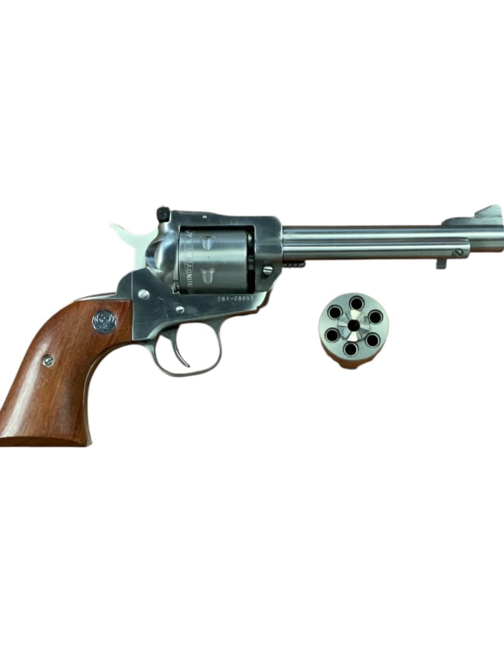 Ruger New Model Single-Six, 22lr, 22wmr 5.5" barrel Very Good!!-img-0