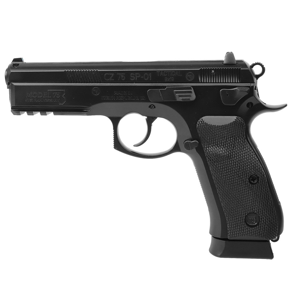 CZ 75 SP-01 Tactical 9MM 4.6" Barrel 19 Rd Mag 50th Anniversary - 91215-img-0