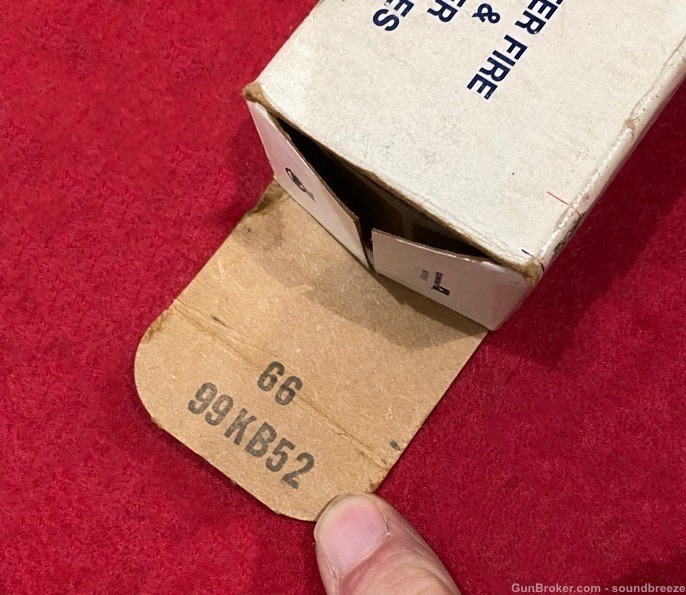 Vintage 1975 Full Box of Winchester Western Super-X .30 Luger Ammunition-img-5