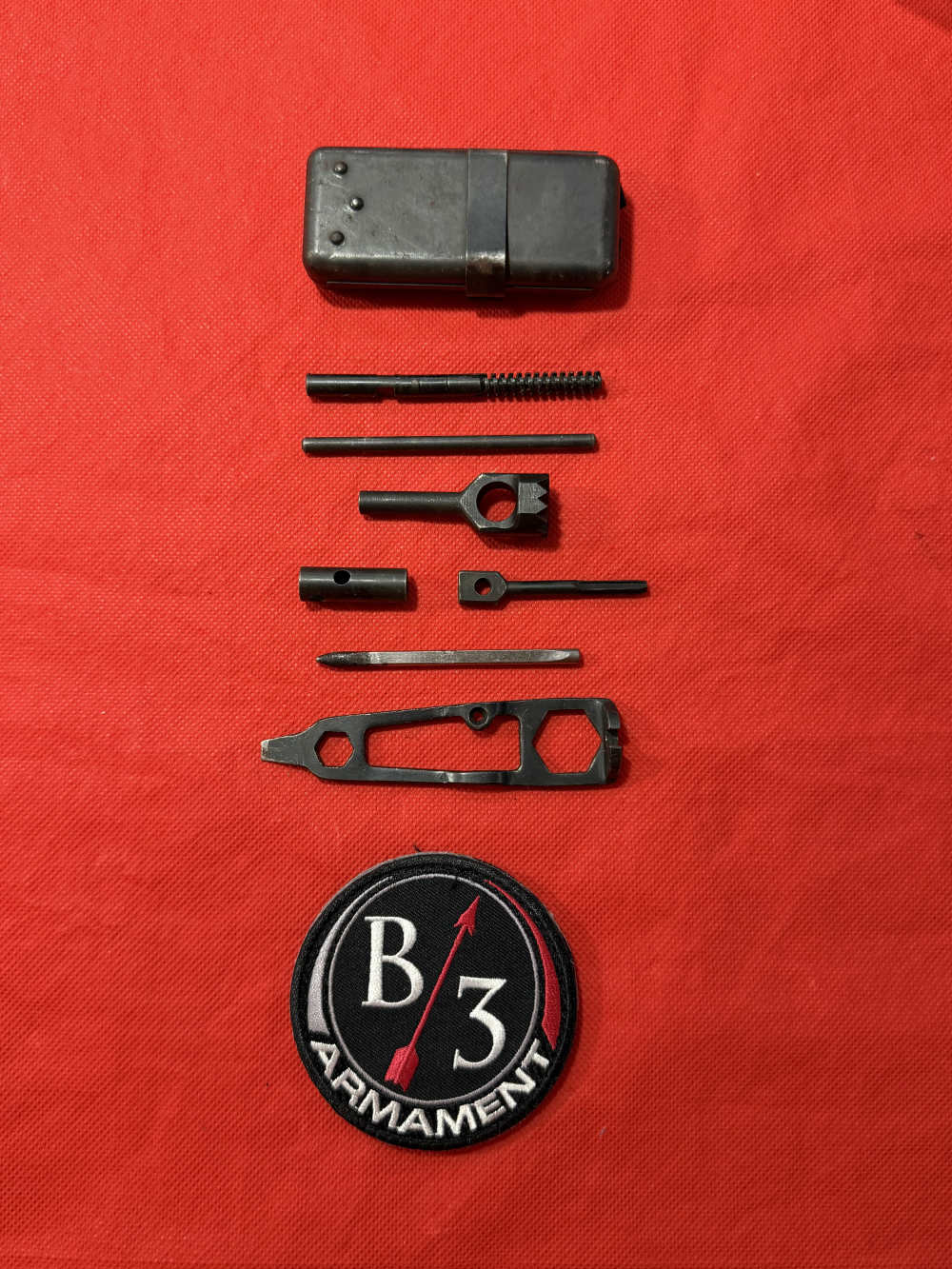 EXC ORIGINAL SURPLUS RPD 7.62X39 BELT FED BUTT STOCK TOOL KIT PARTS -img-0