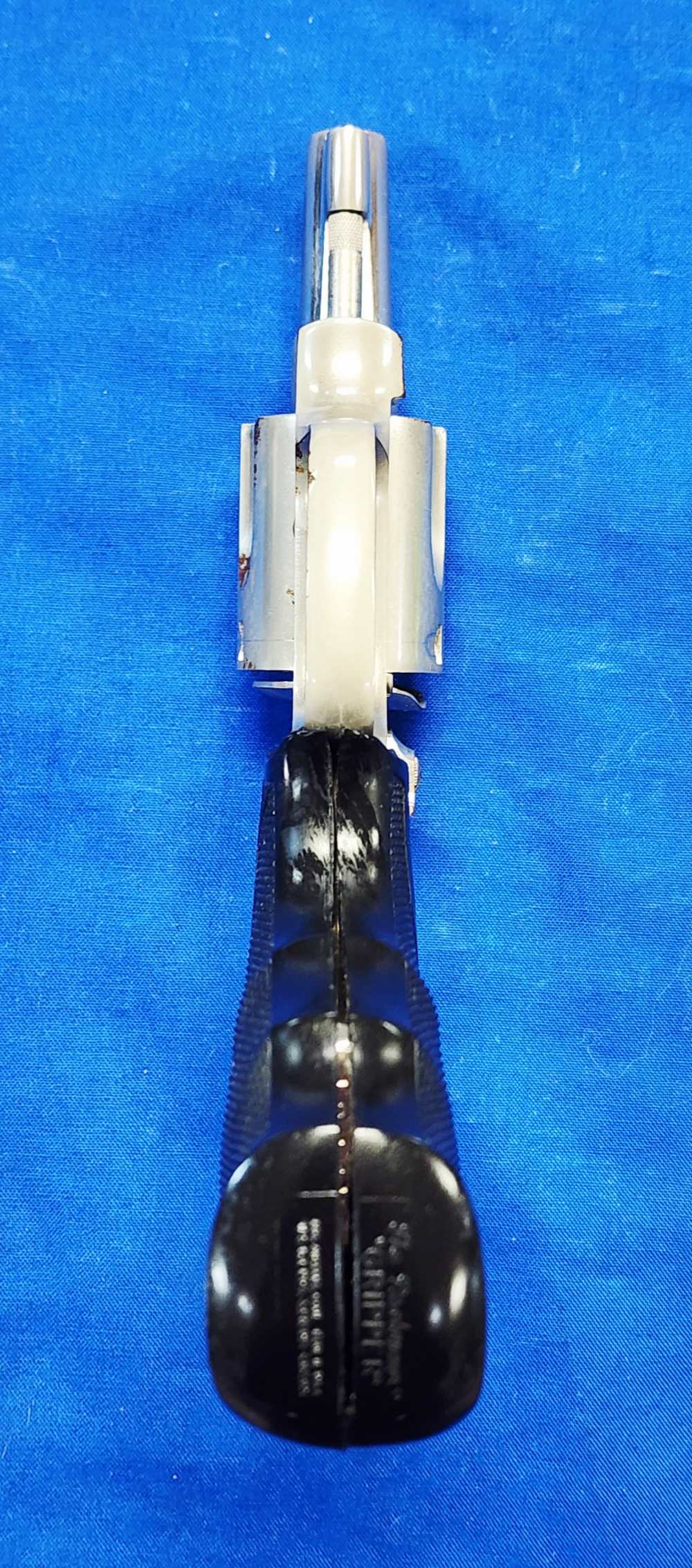 SMITH & WESSON MODEL 36 NO-DASH .38 SPL 2" NICKEL, PACHMAYR, C&R OK!-img-3