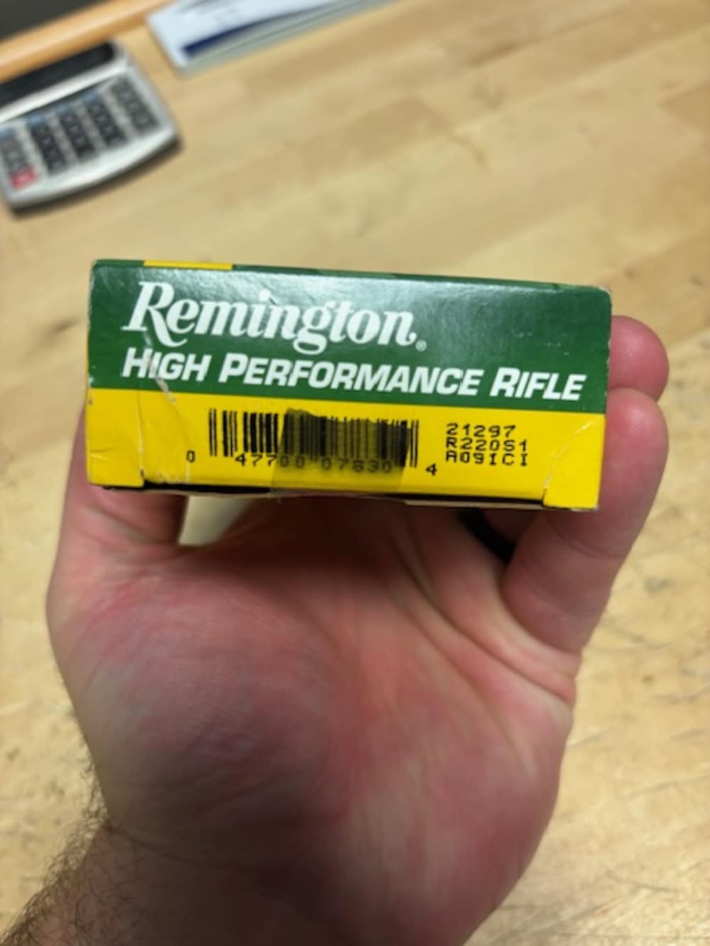 REMINGTON .220 SWIFT 50GR POINTED SOFT POINT 20 ROUNDS 2 BOXES PER LOT-img-6