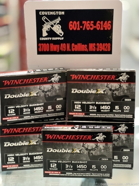 Winchester Double X 12ga Buckshot 3 1/2"-img-4