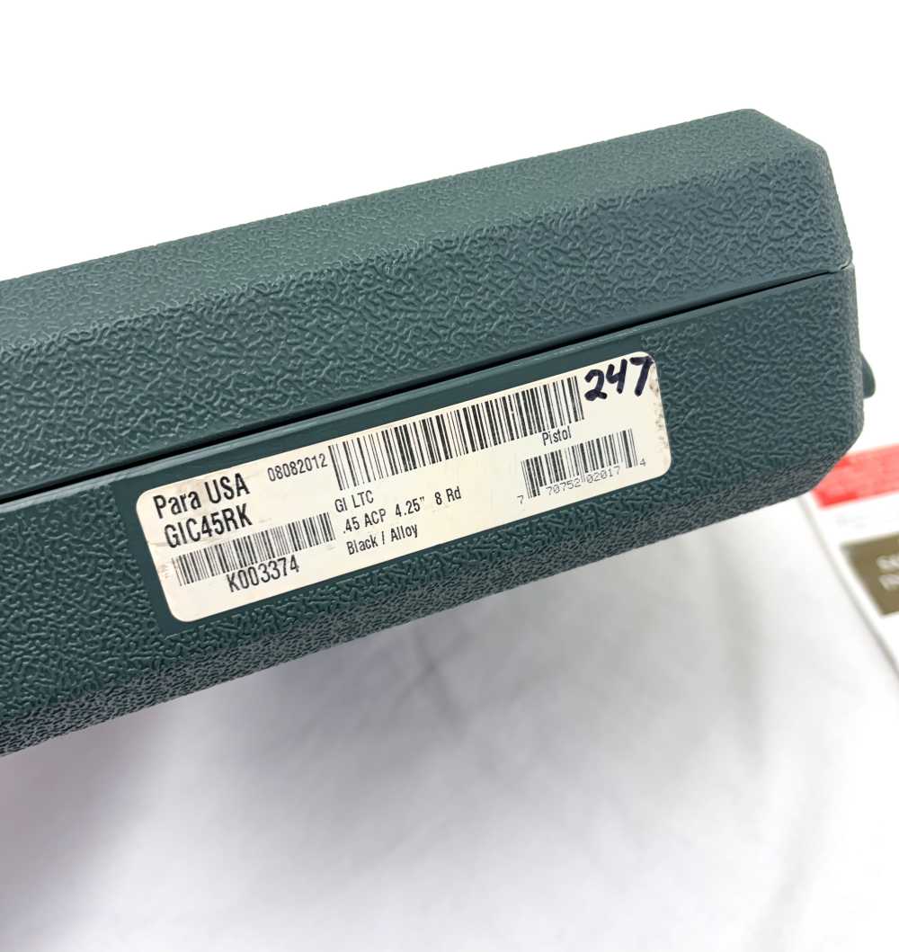 Para USA 1911 GI LTC 45 ACP Para Ordnance -img-4