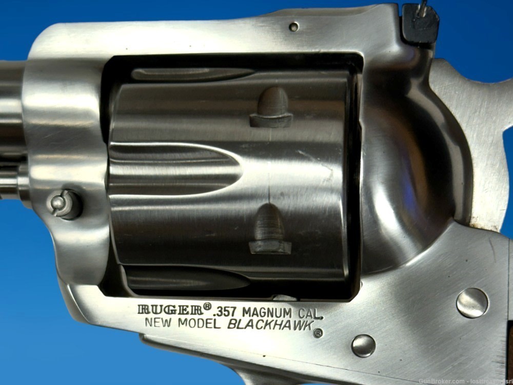 Ruger New Model Blackhawk .357Mag 6.5"BBL w/Leather Holster-img-18