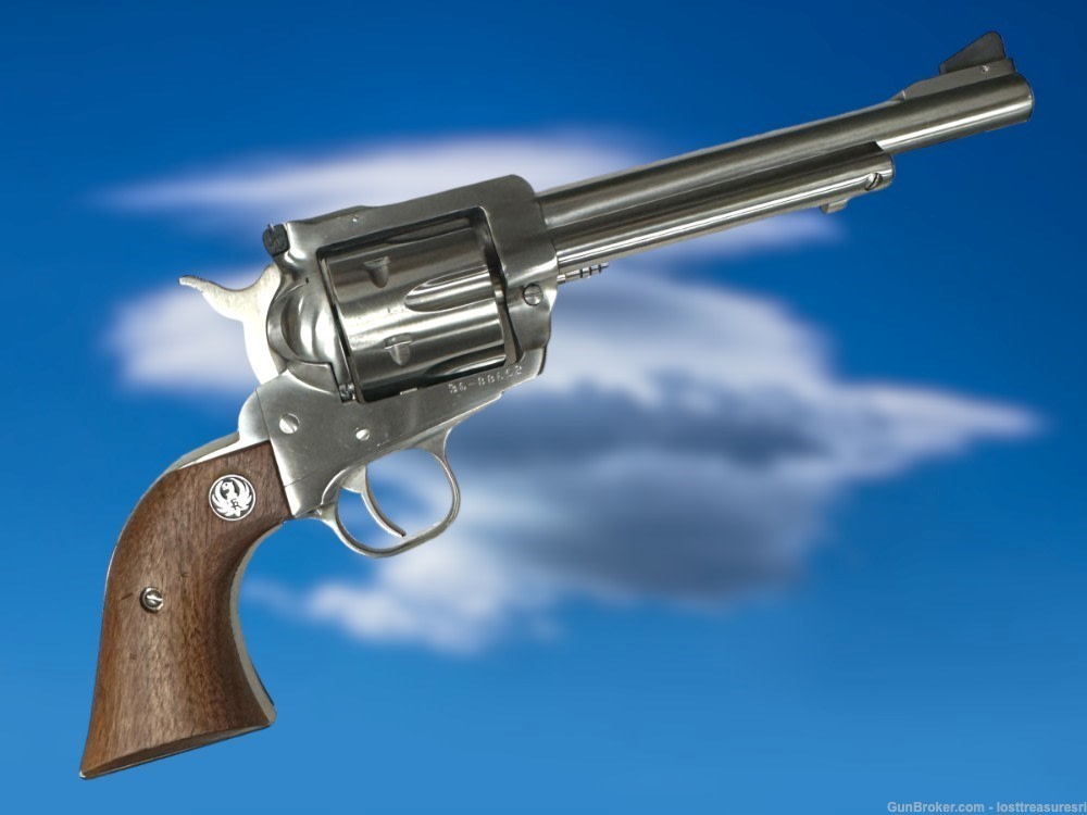 Ruger New Model Blackhawk .357Mag 6.5"BBL w/Leather Holster-img-0
