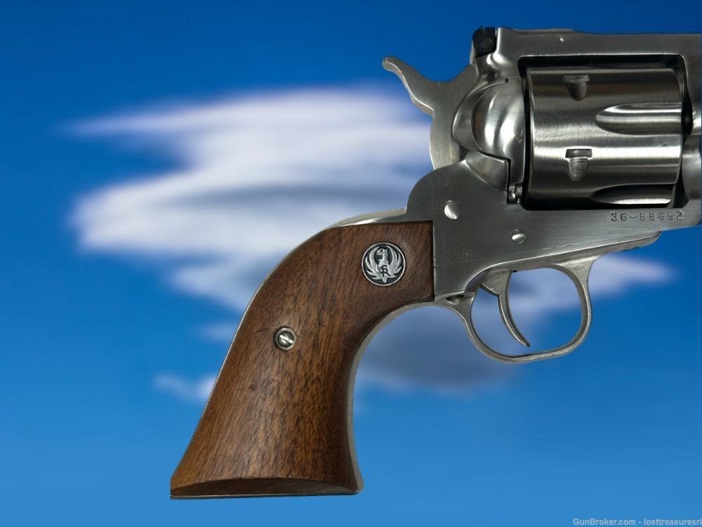 Ruger New Model Blackhawk .357Mag 6.5"BBL w/Leather Holster-img-1