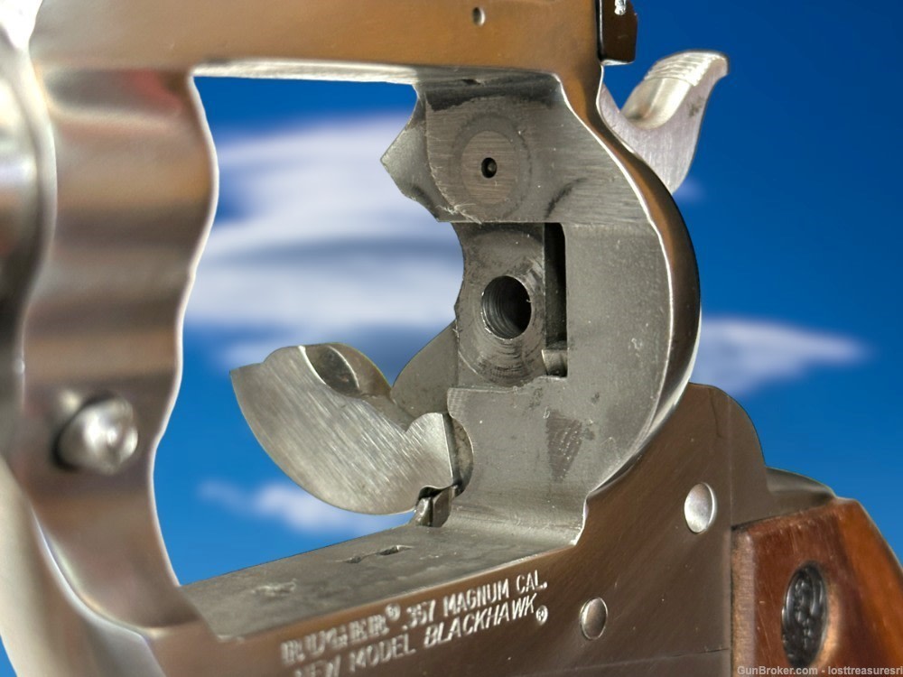 Ruger New Model Blackhawk .357Mag 6.5"BBL w/Leather Holster-img-7