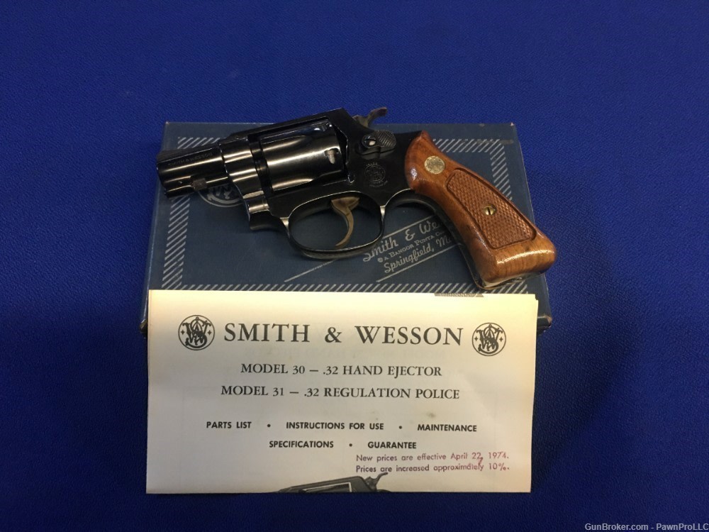 Smith & Wesson model 31-1, comes w/ factory box & papers, .32 S&W long-img-3