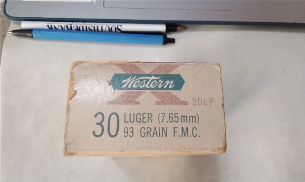 Vintage Western 30 Luger FMJ 93 gr. ammo-49 rds.-img-5