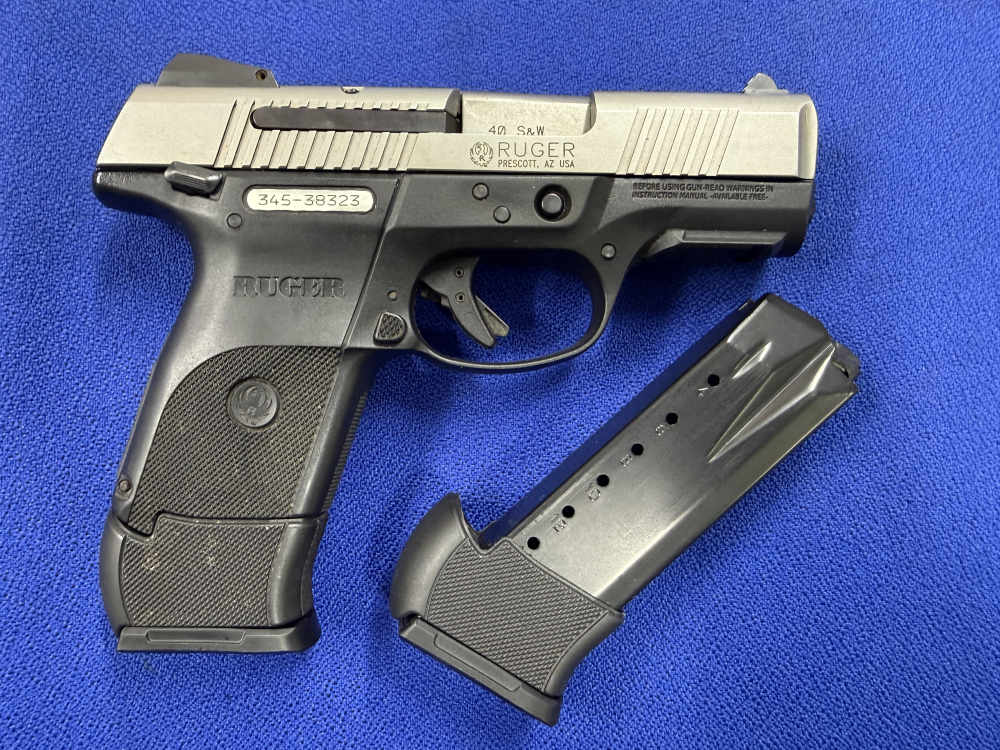 Ruger Model SR40C, comes w/ 2 mags & holster, chambered in .40 S&W-img-0