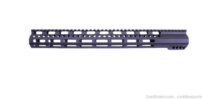 AR15 Slim Handguard  16.5 Inch M-LOK Style-img-0
