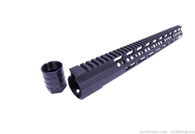 AR15 Slim Handguard  16.5 Inch M-LOK Style-img-1