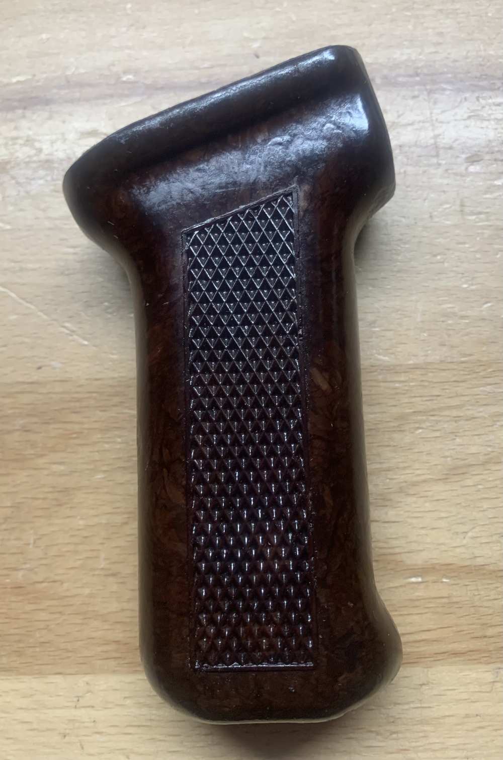  Beautiful Dark Red Romanian Md63 PM-90 AK-47 AKM Bakelite Grip-img-0