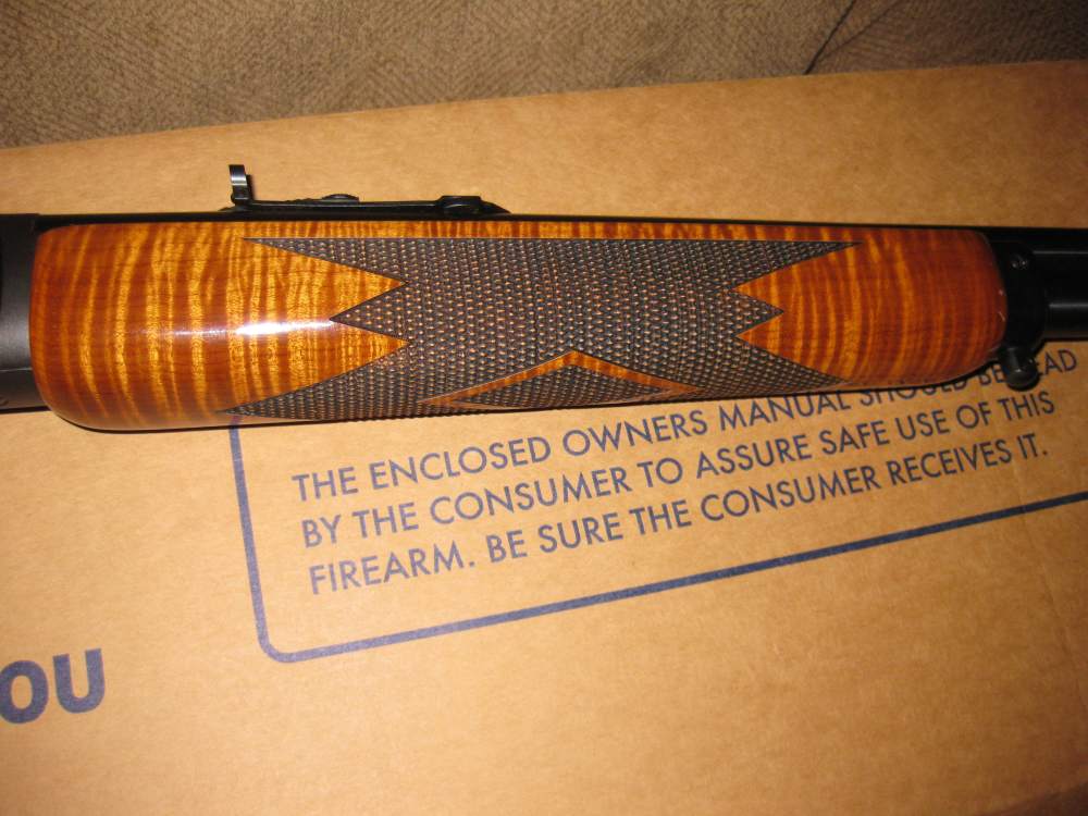 NIB Marlin 1894 .44 mag stunning Tiger stripe maple furniture best on G.B.-img-14