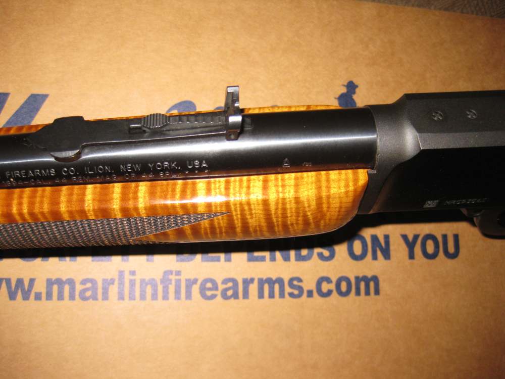 NIB Marlin 1894 .44 mag stunning Tiger stripe maple furniture best on G.B.-img-7