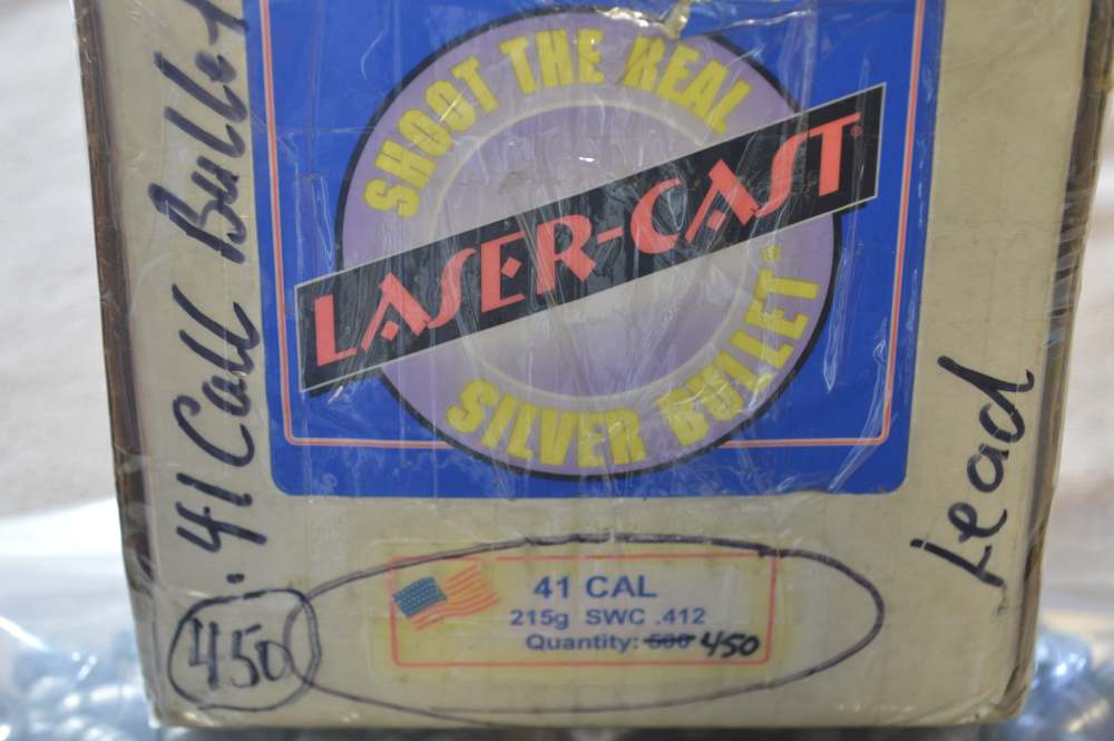 41 Cal. Lazer Cast Lead B/B Bullets, 215g-img-0