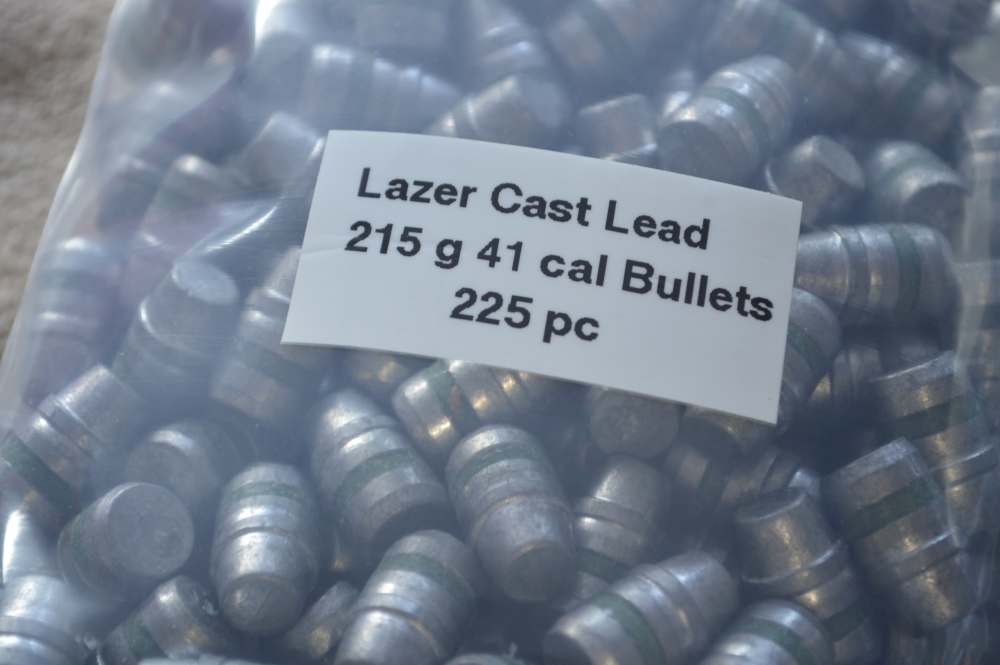 41 Cal. Lazer Cast Lead B/B Bullets, 215g-img-2
