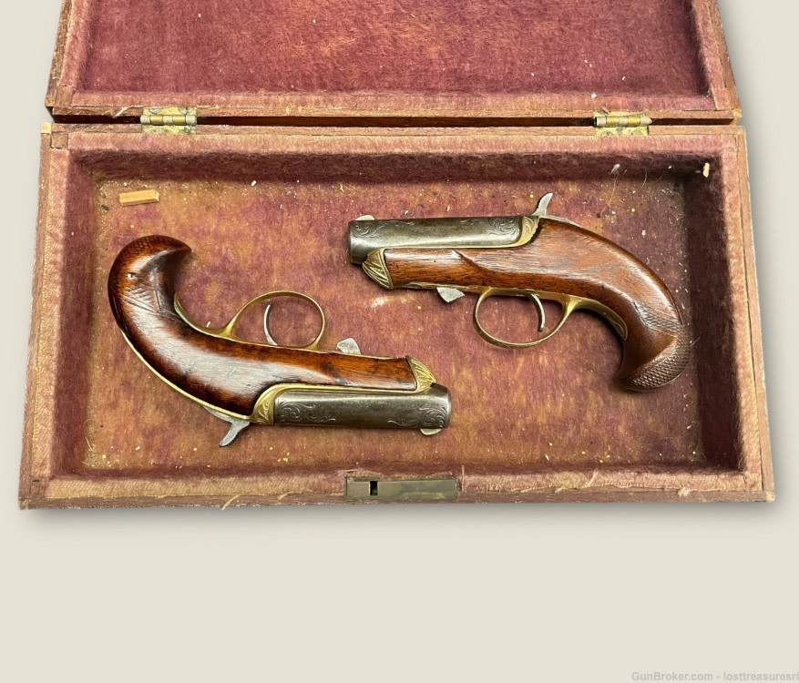 Williamson .41 Rimfire Black Powder Dueling Derringers-img-1