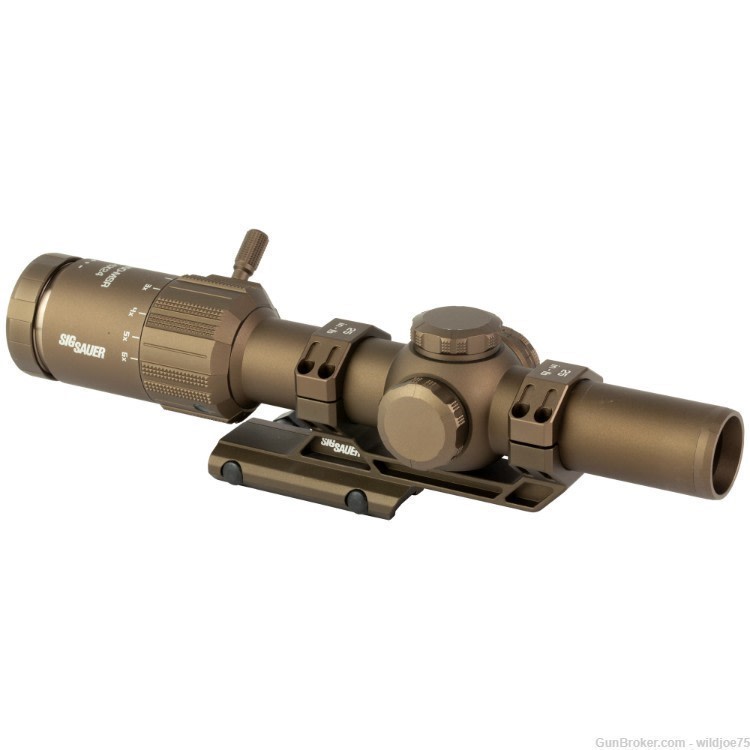 Sig Sauer, Tango MSR, Rifle Scope, 1-6X24, BDC6 Illuminated SReticle-img-1