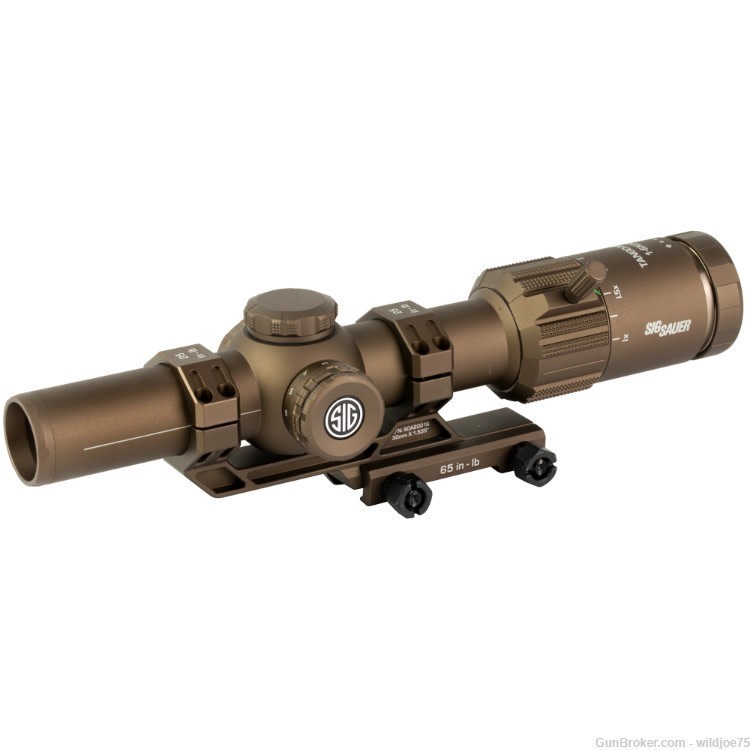 Sig Sauer, Tango MSR, Rifle Scope, 1-6X24, BDC6 Illuminated SReticle-img-0