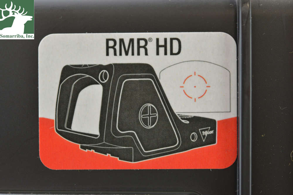 TRIJICON 3200001 RMR HD RMHD1-C-3200001 1x, 1.0 MOA RED DOT, 55 MOA RETICLE-img-4