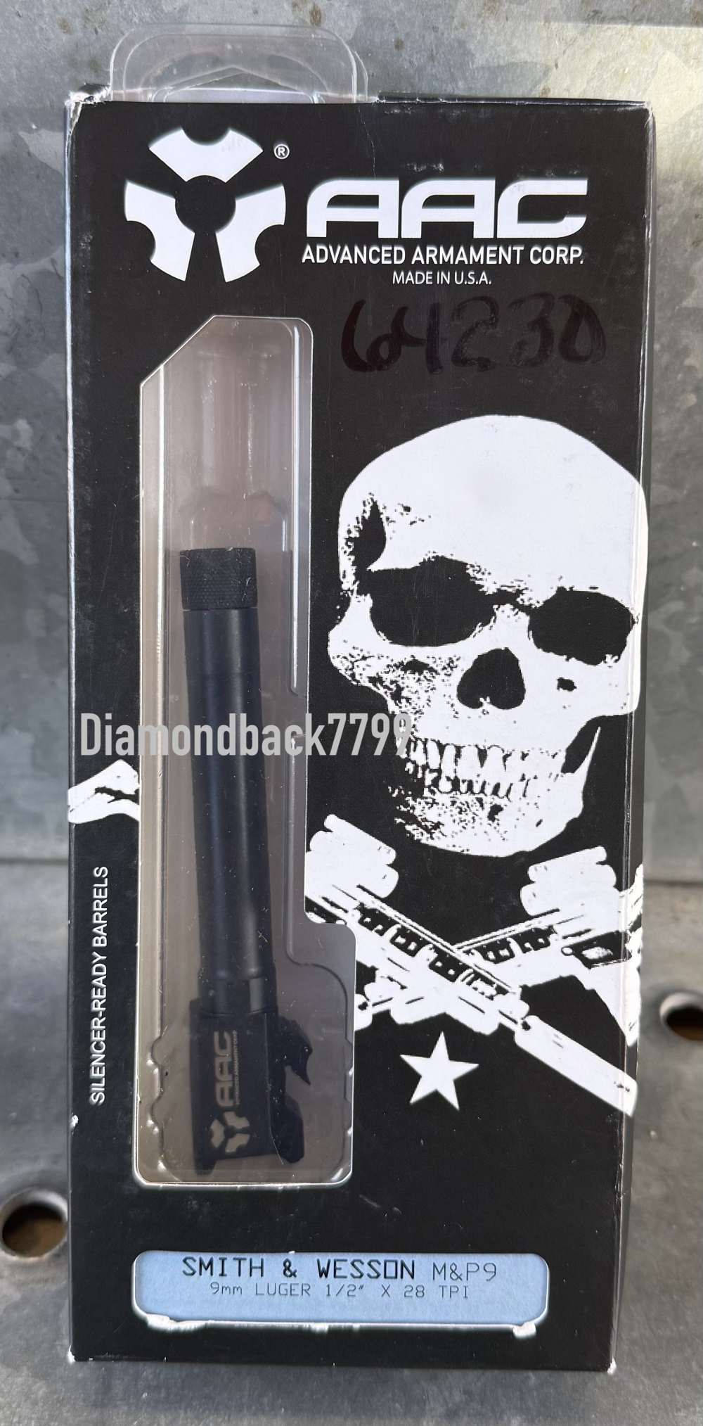 AAC Advanced Armament Stormlake 1/2x28 Threaded Barrel 9mm for S&W M&P 1.0-img-2