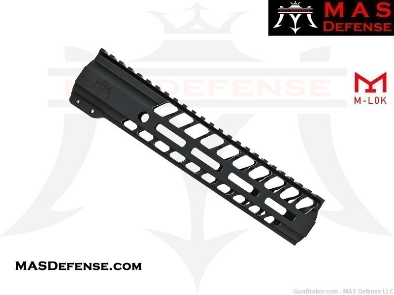 MAS DEFENSE 9.87" NERO M-LOK FREE FLOAT - BLACK-img-0