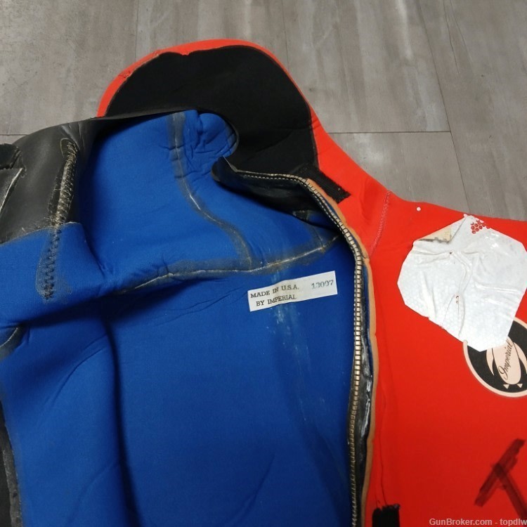 SURVIVAL SUIT ADULT SIZE WITH ORANGE BAG-img-5